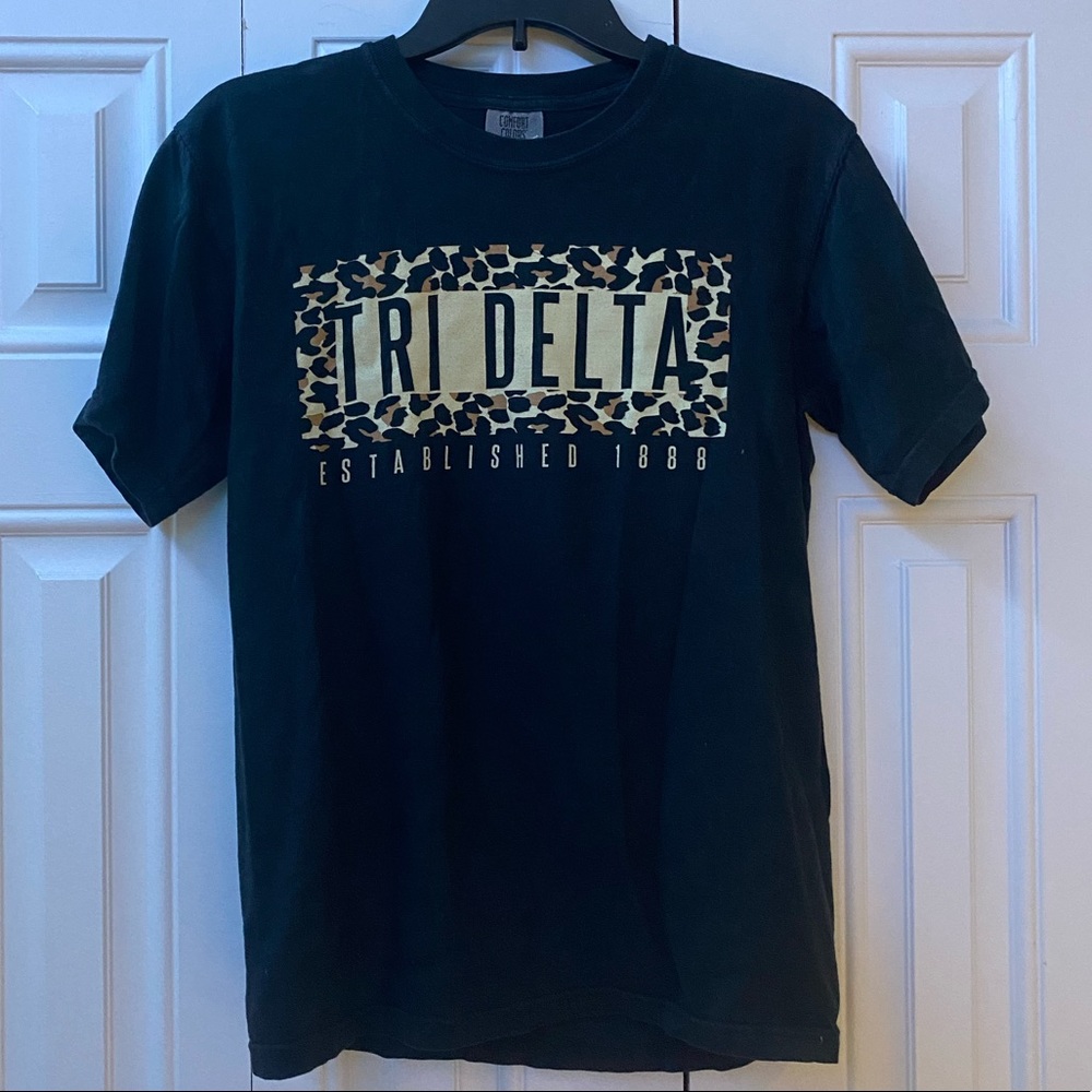 Tri Delta Cheetah print